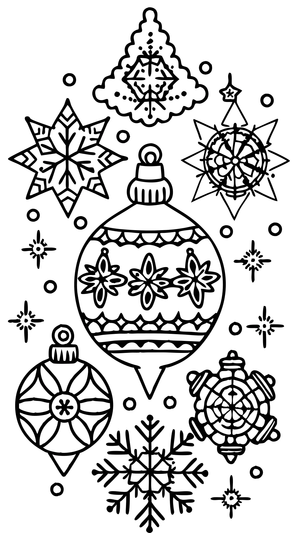 coloriages imprimables pour les adultes Noël